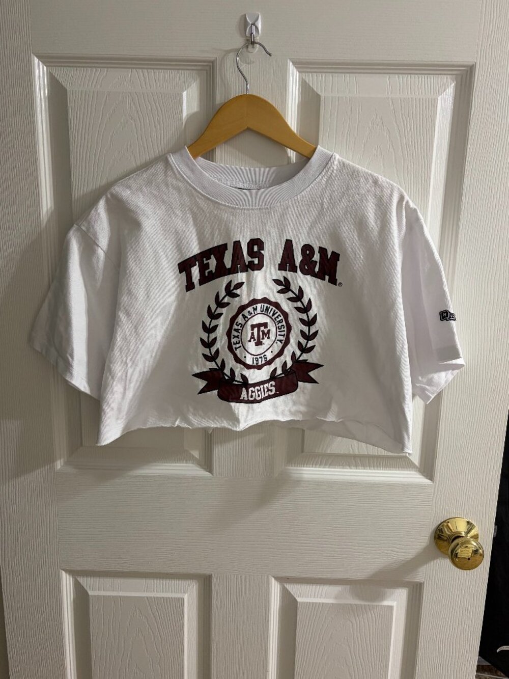 Texas A&M Crop Tshirt